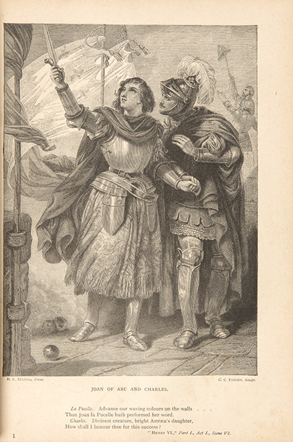 A handsomely illustrated set of the works of Shakespeare with a lengthy introduction by Frederick James Furnivall (1825-1910).