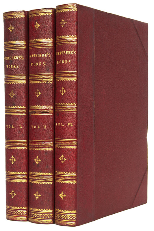 A handsomely illustrated set of the works of Shakespeare with a lengthy introduction by Frederick James Furnivall (1825-1910).
