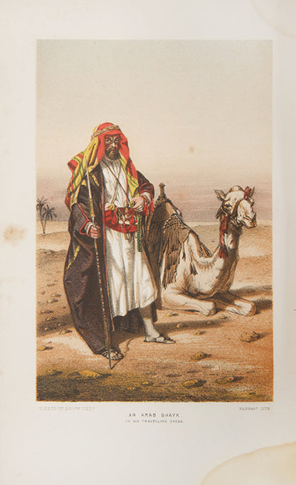 First edition in original cloth of Richard Burton's Personal Narrative of a Pilgrimage to El-Medinah and Meccah, his account of his pilgrimage to be the first English Christian to freely enter Mecca.