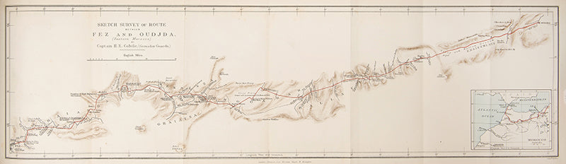 A charming account of Captain Colville's  travels with his wife through Morocco from Tangier to Fez.