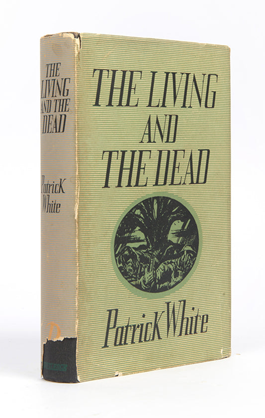 First edition of The Living and the Dead by Patrick White.