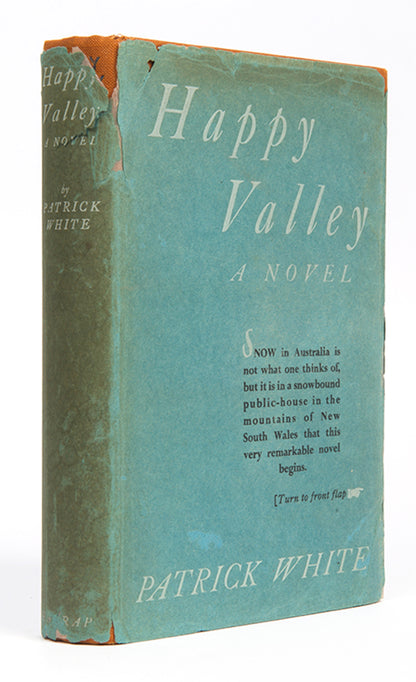 First edition of Happy Valley by Patrick White.