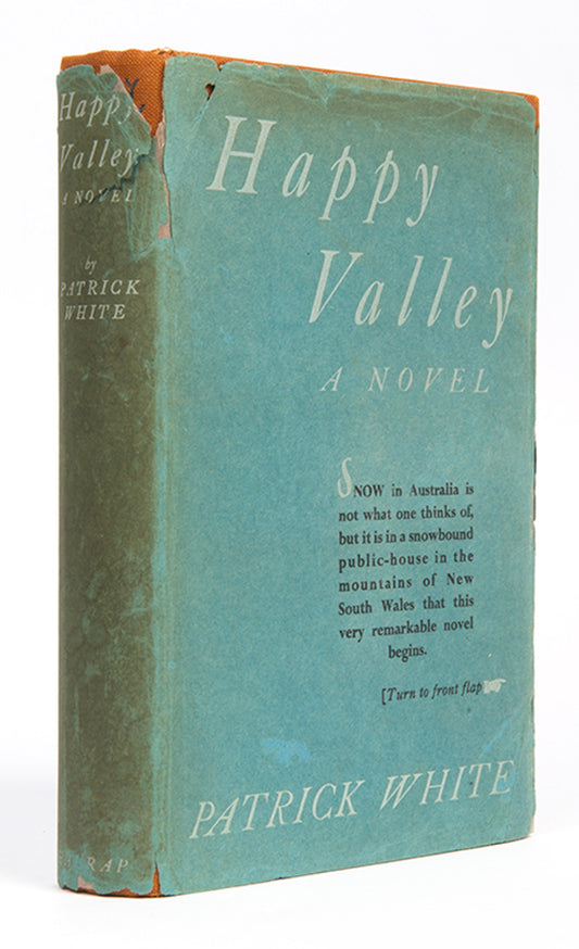 First edition of Happy Valley by Patrick White.