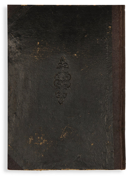 Two first edition Ashkenazi commentary books bound together in a contemporary blind-tooled binding, with Cohn's gift inscription to half-title verso.<br />