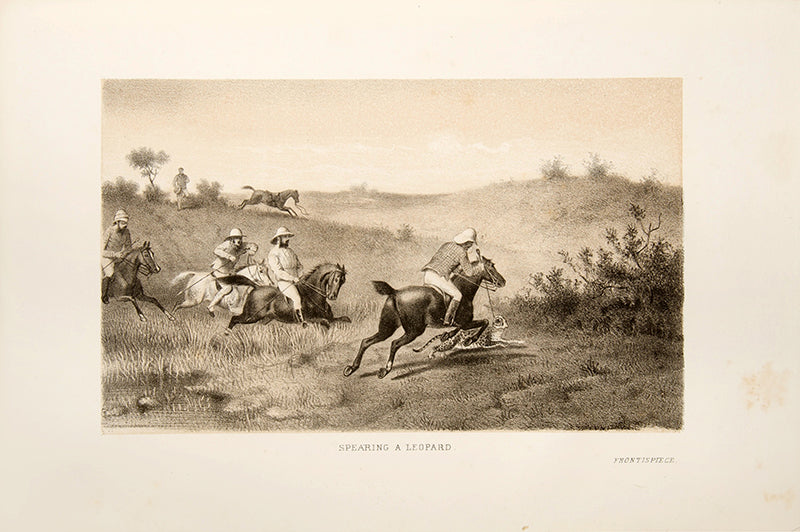 First edition of Frank Simson's Letters on Sport in Eastern Bengal, covering boars, tigers, buffalos, bears, rhinos, leopards, and others.