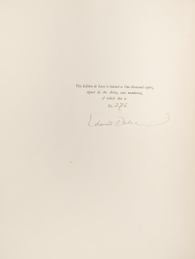 A sumptuous, limited edition of Sleeping Beauty, exquisitely illustrated by Edmund Dulas and edited by Arthur Quiller-Couch.