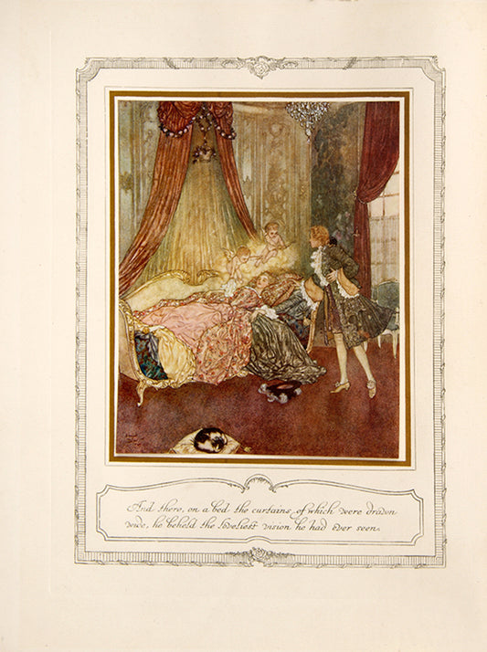 A sumptuous, limited edition of Sleeping Beauty, exquisitely illustrated by Edmund Dulas and edited by Arthur Quiller-Couch.