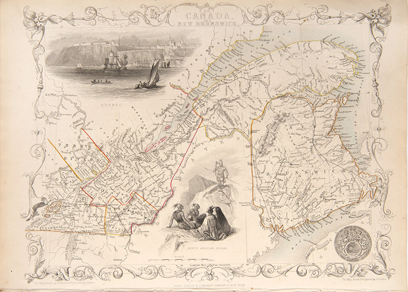 East Canada and New Brunswick.
