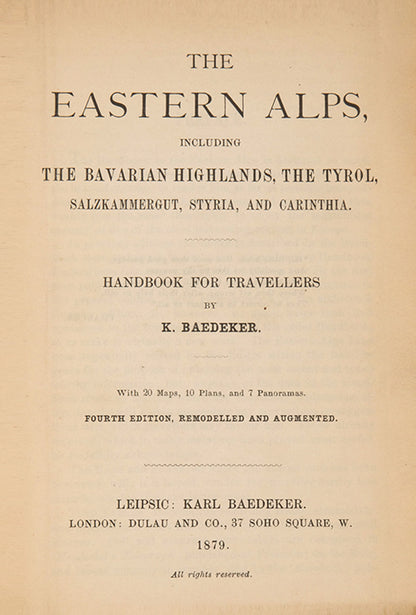 First edition of this title in English