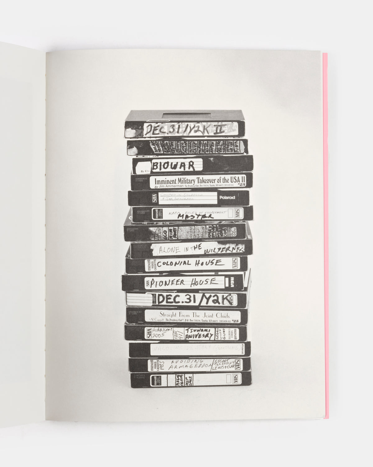 Broken Manual was originally issued in an edition of 300 copies, each concealed within another hollowed-out book. Before being sold, all 300 copies were exhibited in an installation forming part of Soth's first US retrospective at the Walker Arts Centre, Minneapolis.
