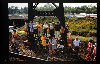 Paul Fusco's photographs of mourners lining the route of the RFK funeral train.