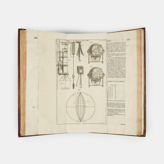 First English language edition of the most famous book of its type, Nicolas Bion's Construction & Principal Uses of Mathematical Instruments, published in 1723.