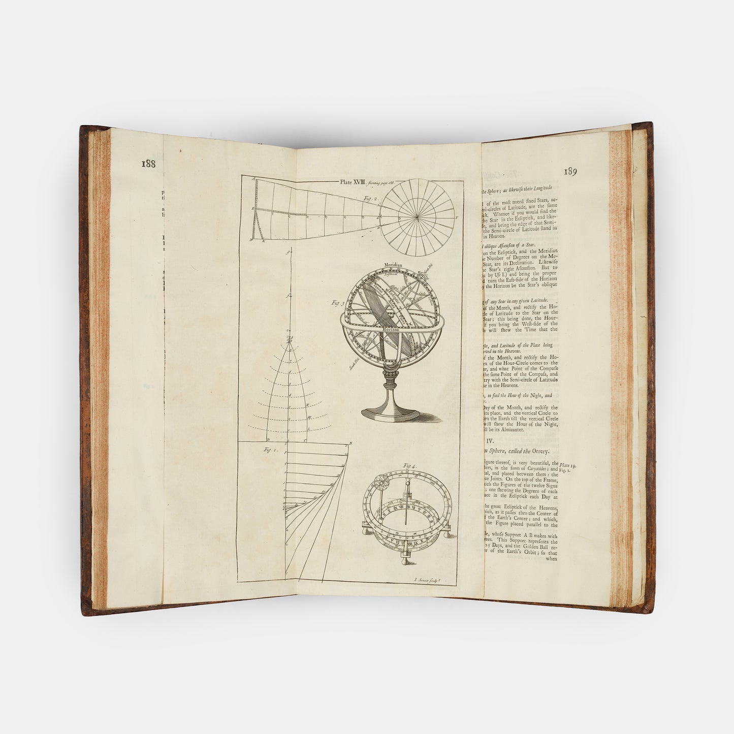 First English language edition of the most famous book of its type, Nicolas Bion's Construction & Principal Uses of Mathematical Instruments, published in 1723.
