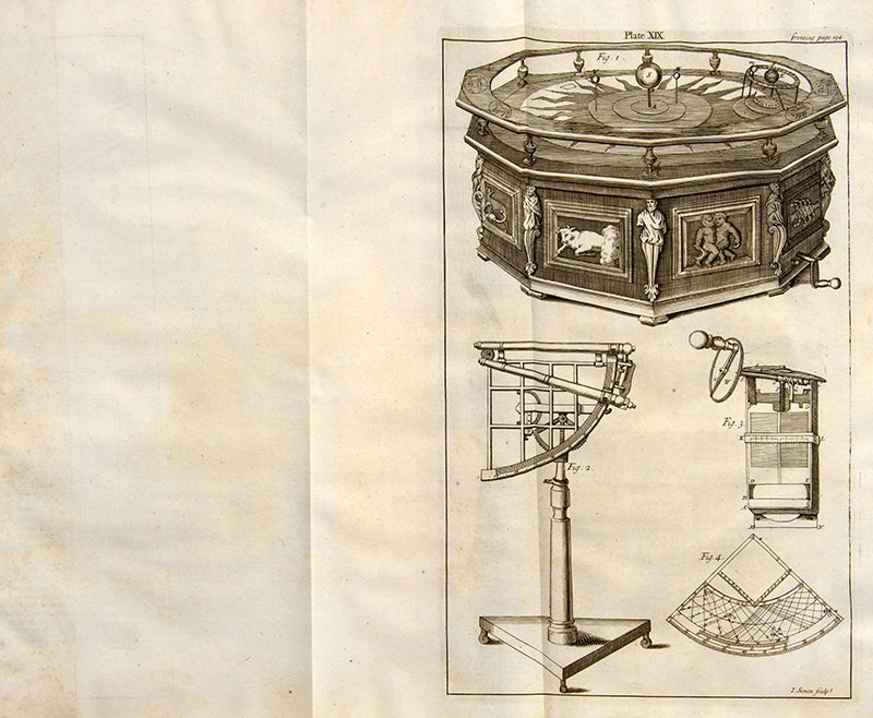 First English language edition of the most famous book of its type, Nicolas Bion's Construction & Principal Uses of Mathematical Instruments, published in 1723.