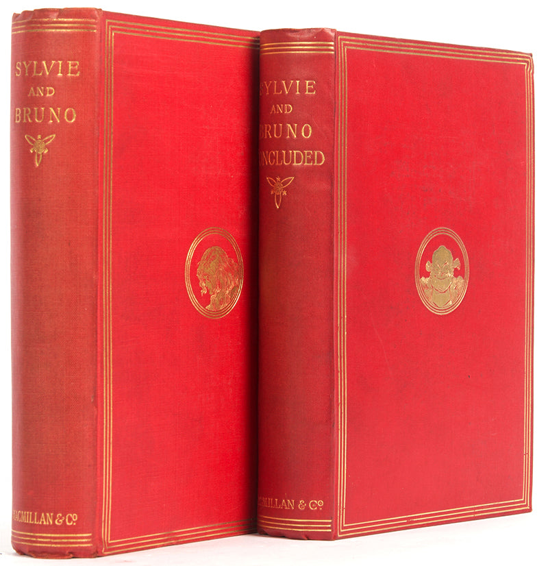 Sylvie and Bruno by Lewis Carrol, with 'Concluded', illustrated by Harry Furness, dreamlike and fantastic. It includes elements of fairy tales 