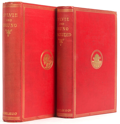 Sylvie and Bruno by Lewis Carrol, with 'Concluded', illustrated by Harry Furness, dreamlike and fantastic. It includes elements of fairy tales 