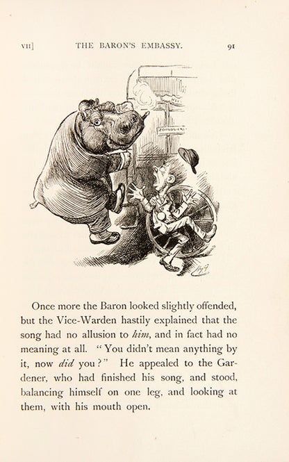 Sylvie and Bruno by Lewis Carrol, with 'Concluded', illustrated by Harry Furness, dreamlike and fantastic. It includes elements of fairy tales 