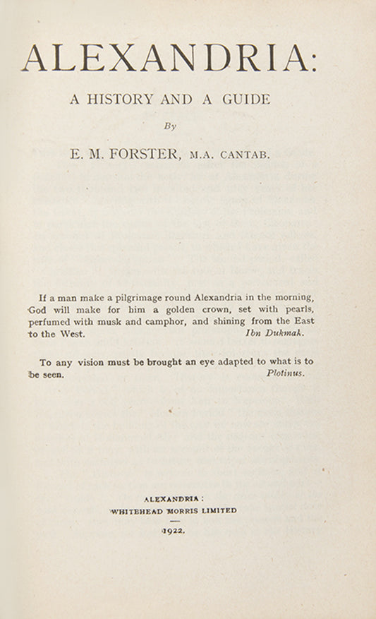 Forster wrote his book in two thematically distinct parts, the first devoted to the city's history, the second to a more conventional, Baedeker-like series of walks through neighbourhoods and museums, as well as excursions ranging outside the city