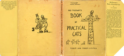 First edition of Old Possum's Book of Practical Cats by T.S. Eliot.