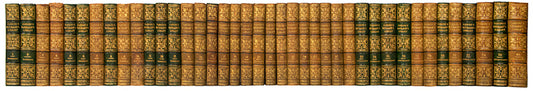 First edition of The Naturalist's Library by William Jardine, full set of 40 volumes.