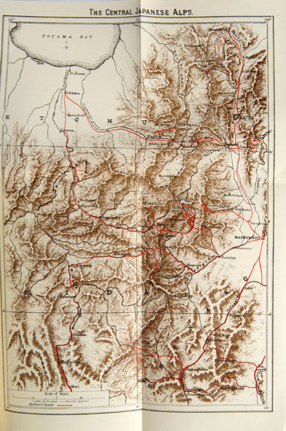 This facsimile reprint of Weston's Mountaineering and Exploration in the Japanese Alps is almost as scarce as the first edition. 