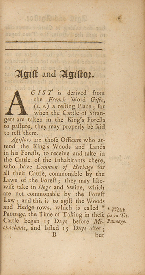 An unrecorded variant state of William Nelson's compendium of The Laws of England Cocnerning the Game