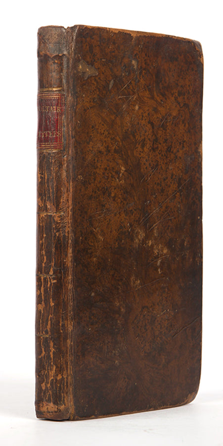 An early Glasgow edition of Voltaire's Letters Concerning the English Nation, precipitated by his exile to Great Britain in 1726