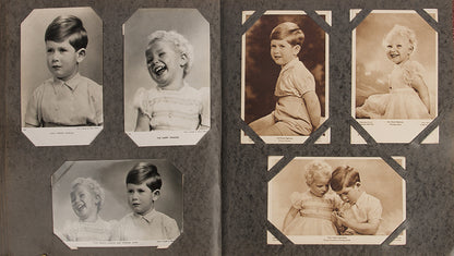 [An Album of photographic Postcards of Queen Elizabeth II]