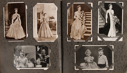 [An Album of photographic Postcards of Queen Elizabeth II]