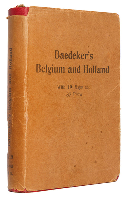 This was the last English edition of Belgium and Holland. After the War a new edition of Belgium and Luxembourg was published.