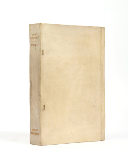 A beautiful finely printed example of Thomas a Kempis' important devotional work, Of the Imitation of Christ