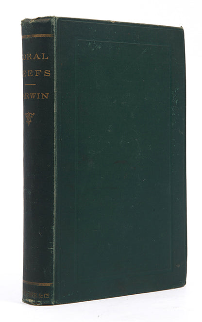 Second edition of one of Charles Darwin's earliest books, The Structure and Distribution of Coral Reefs, uncommon in the original binding.