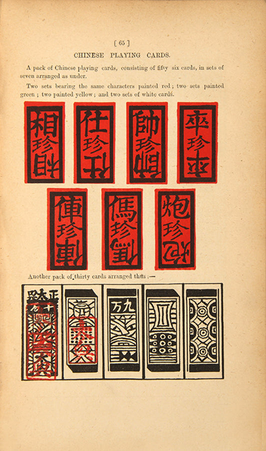 First edition of J.D. Vaughan's The Manners and Customs of the Chinese of the Straits Settlements, a wonderfully well preserved book on the everyday habits and behaviours of the large Singapore Chinese population.