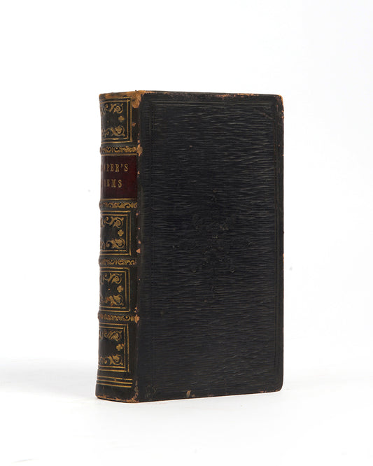 Third edition of the poems of William Cowper, circa 1826.