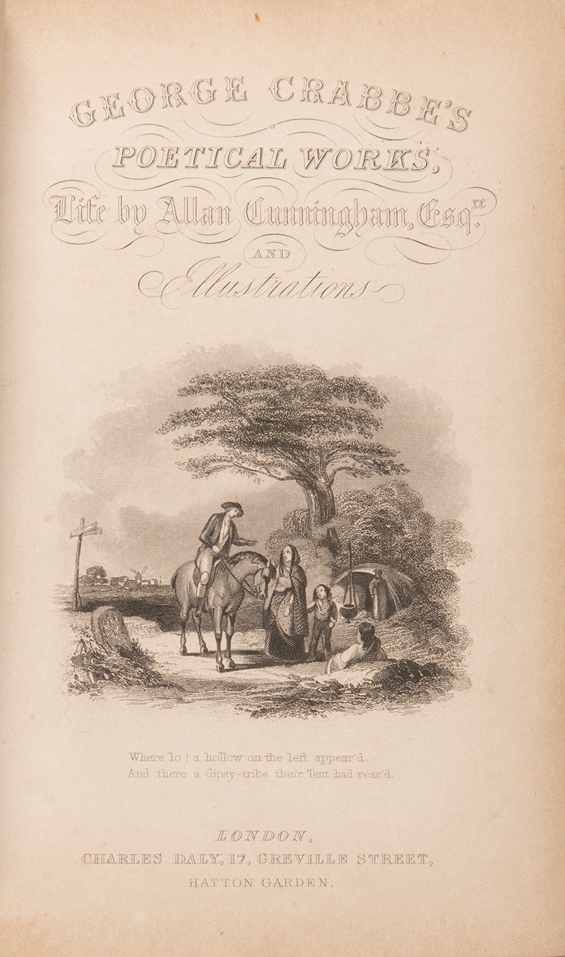 The poetical works of George Crabbe with illustrations, circa 1853