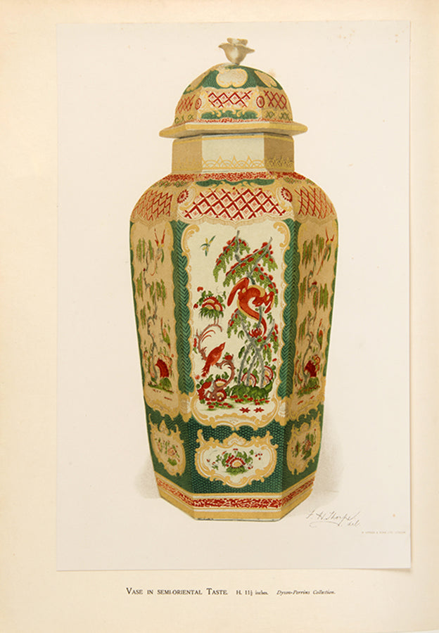 First edition of Hobson's Worcester Porcelain, a survey of Worcester porcelain from its inception in 1751 by Dr John Wall (1708–1776) through to 1910.