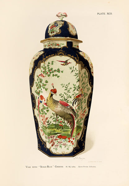 First edition of Hobson's Worcester Porcelain, a survey of Worcester porcelain from its inception in 1751 by Dr John Wall (1708–1776) through to 1910.