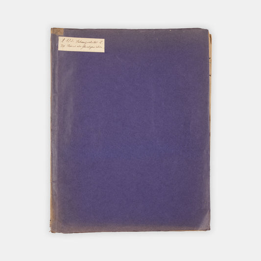 First edition, the rare offprint of astronomer and mathematician Karl Schwarzschild's doctoral dissertation on the theories of Poincaré, Die Poincarésche Theorie, published in 1896.