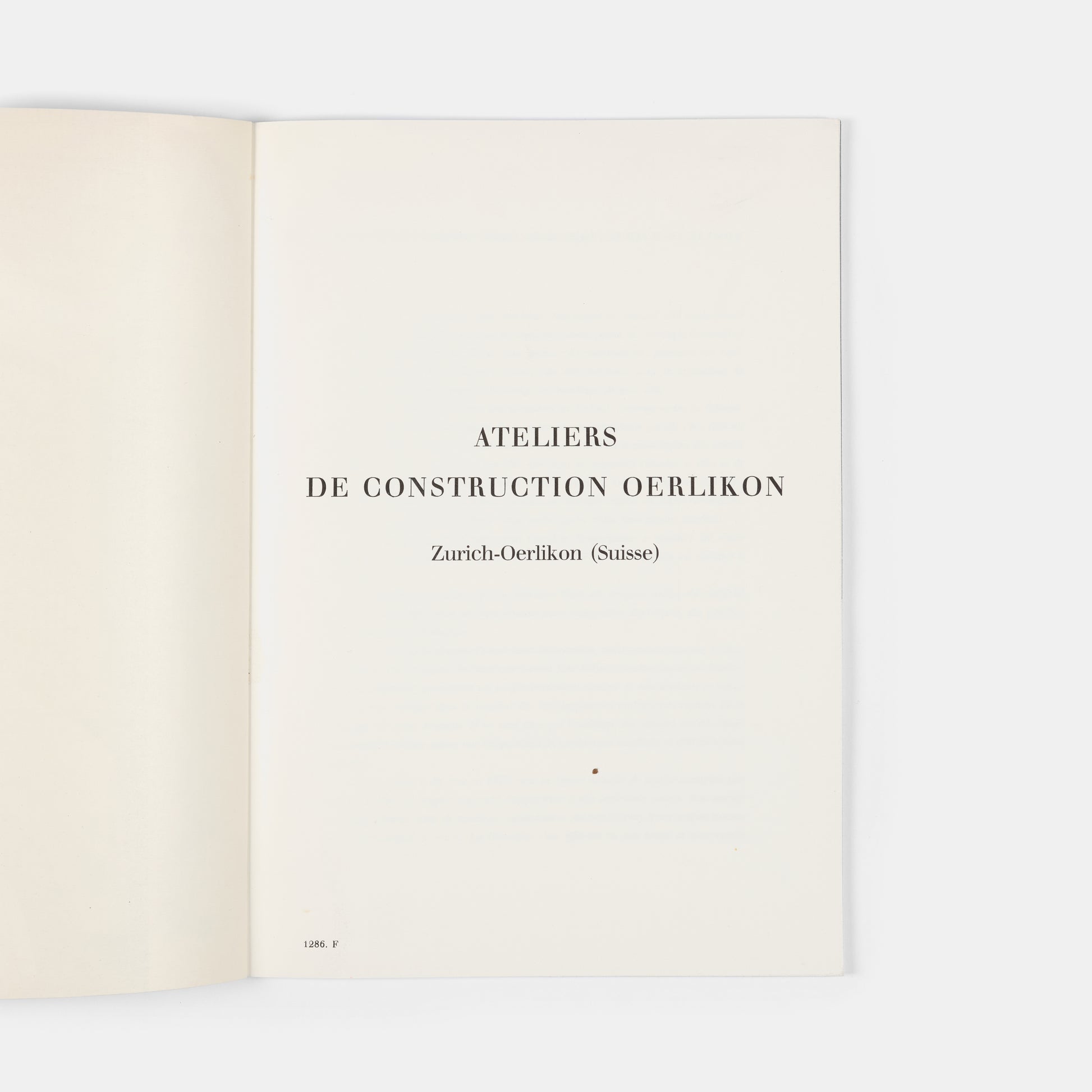 This company book includes Jakob Tuggener's photographs of the machinery in Maschinenfabrik Oerlikon's workshops and the men and women who operate it.