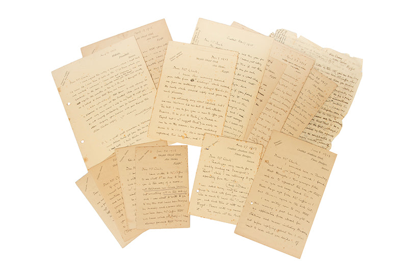 An intimate archive of correspondence between the first and second Arabian Horse Studs in England, Crabbet and Courthouse Farm, from Lady Anne Blunt and her daughter Judith to Henry Vyvyan Musgrave Clark.