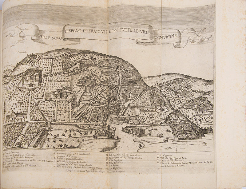 Francescos Panini's Vedute delle Quattro Principali Basiliche e Monumenti di Roma nel XVIII Secolo, with 40 double page engravings, more than the Getty or the Calcografia Nazionale copies.