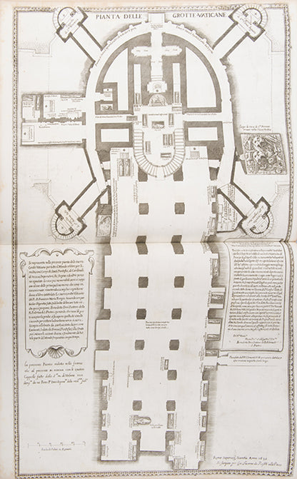Francescos Panini's Vedute delle Quattro Principali Basiliche e Monumenti di Roma nel XVIII Secolo, with 40 double page engravings, more than the Getty or the Calcografia Nazionale copies.