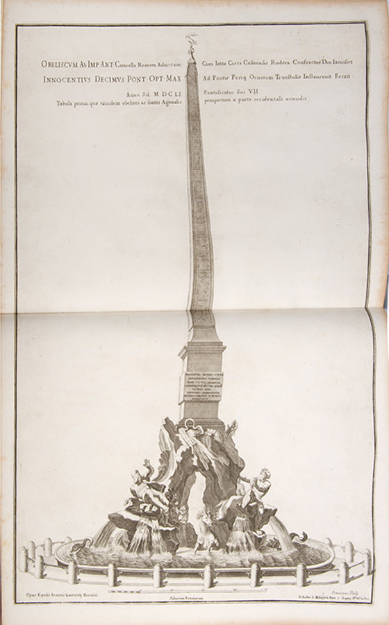 Francescos Panini's Vedute delle Quattro Principali Basiliche e Monumenti di Roma nel XVIII Secolo, with 40 double page engravings, more than the Getty or the Calcografia Nazionale copies.