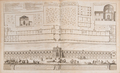 Francescos Panini's Vedute delle Quattro Principali Basiliche e Monumenti di Roma nel XVIII Secolo, with 40 double page engravings, more than the Getty or the Calcografia Nazionale copies.
