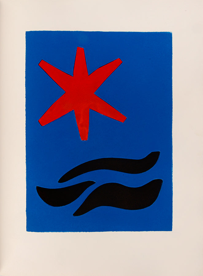 Presentation copy inscribed by Calder to Gerald Cramer. A fine example of the complete portfolio.