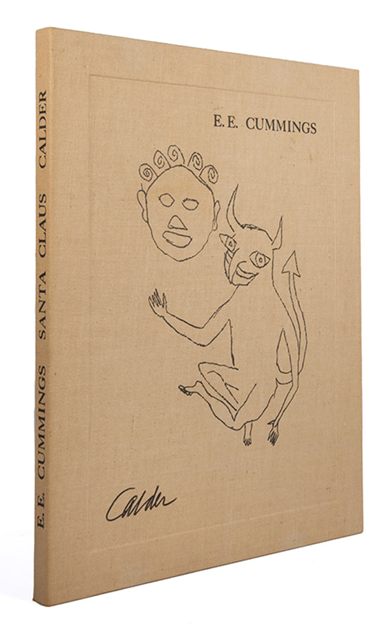 A fine example of the complete portfolio of Calder's illustrations for Cumming's play Santa Claus.