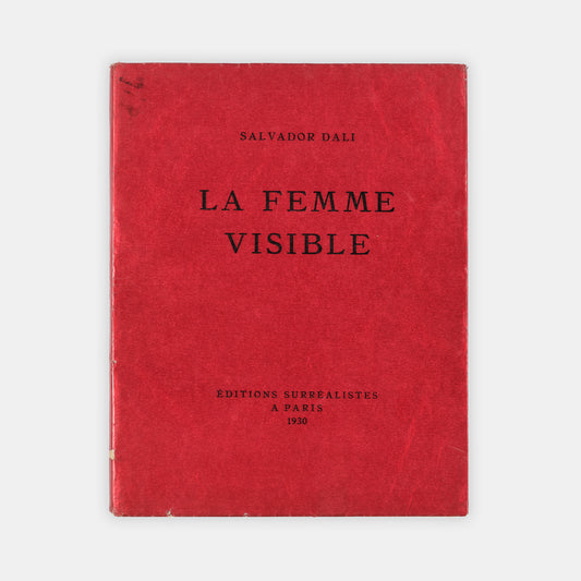 The first edition of Dali's surrealist work, inscribed by the artist.