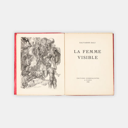The first edition of Dali's surrealist work, inscribed by the artist.
