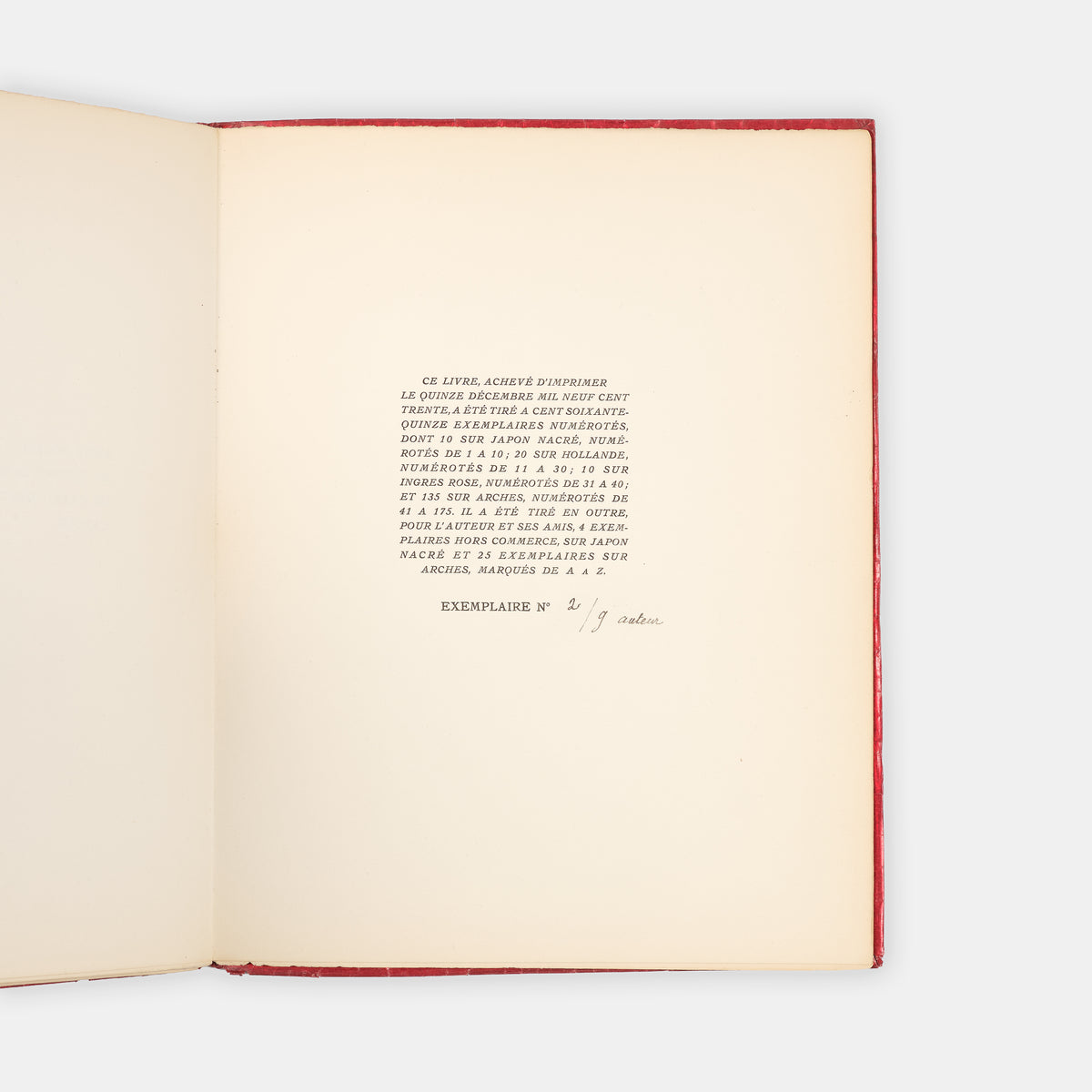 The first edition of Dali's surrealist work, inscribed by the artist.