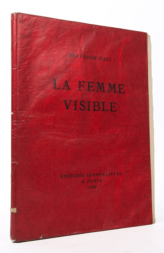The first edition of Dali's surrealist work, inscribed by the artist.